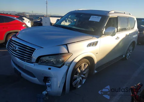 2014 Infiniti Qx80 from USA, damaged, VIN JN8AZ2NF4E9555933
